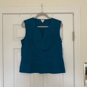 J.Crew teal top